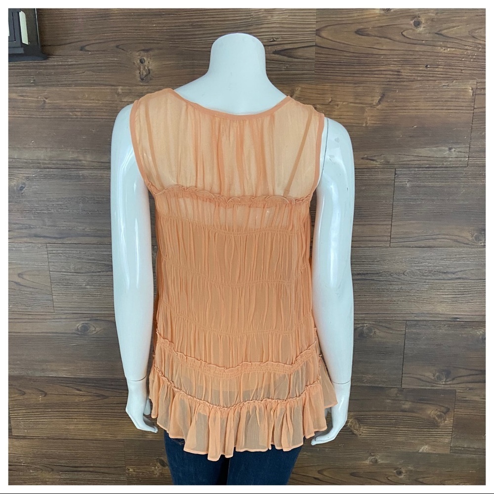 Floreat Calla Lace-Up Tank - Picture 6 of 7